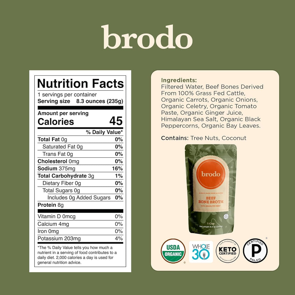 Bone Broth Variety Pack 4 x 25 oz S845