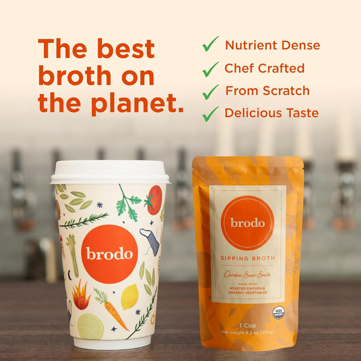 Bone Broth Variety Pack 4 x 25 oz S845