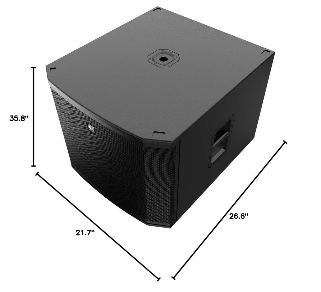18" 1800 Watt Powered Subwoofer F376420