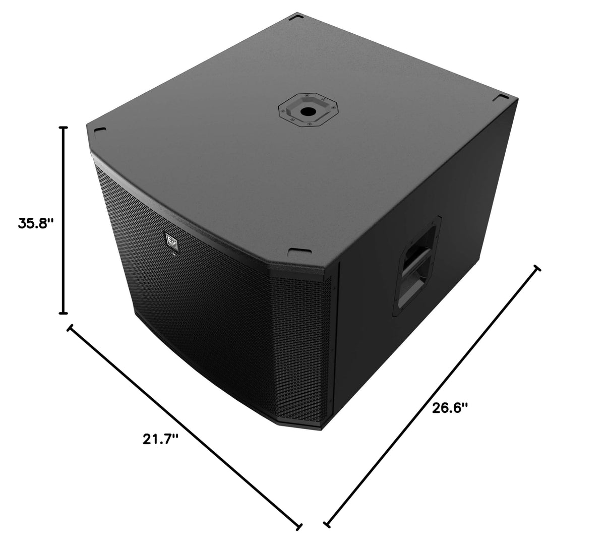 18" 1800 Watt Powered Subwoofer F376420