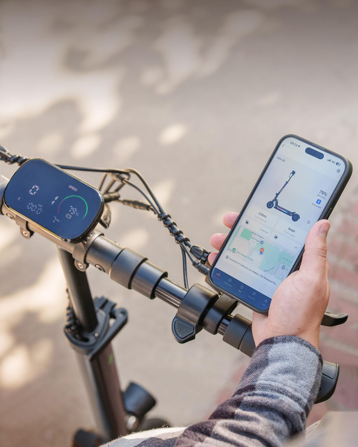Electric Scooter 750W 25 MPH 30-35 Miles C237607