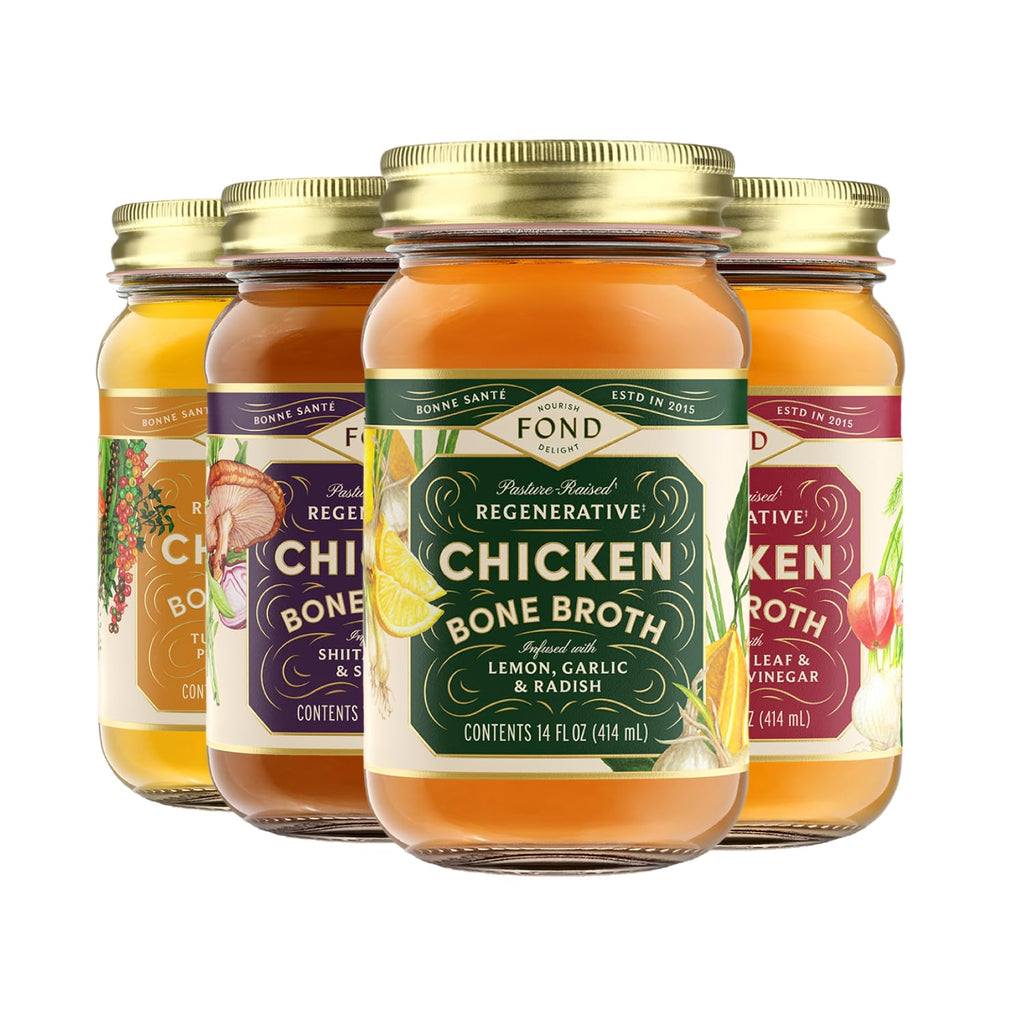 Chicken Bone Broth Variety Pack 4-Pack K75996