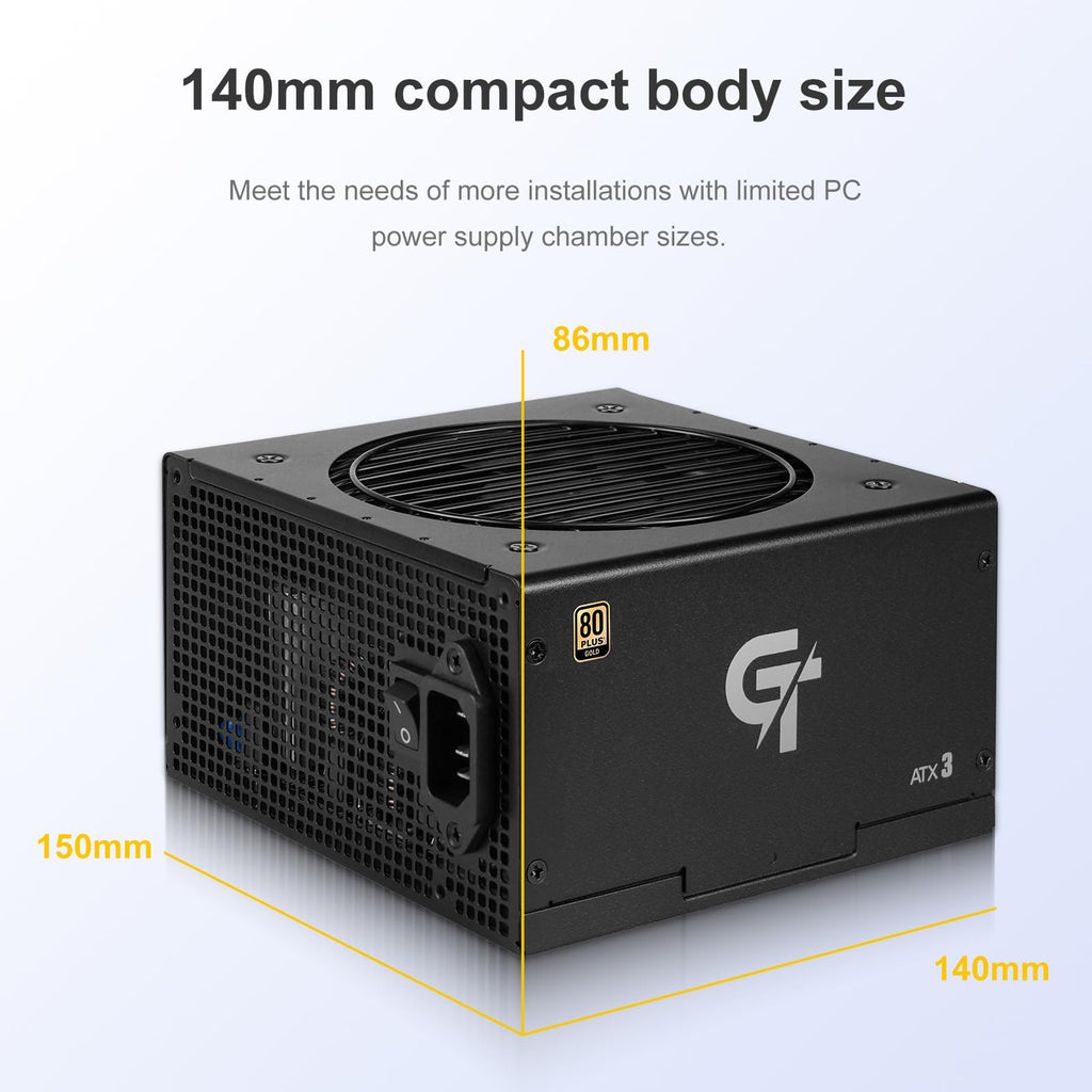 750W Fully Modular ATX 3.1 Power Supply Black G244044