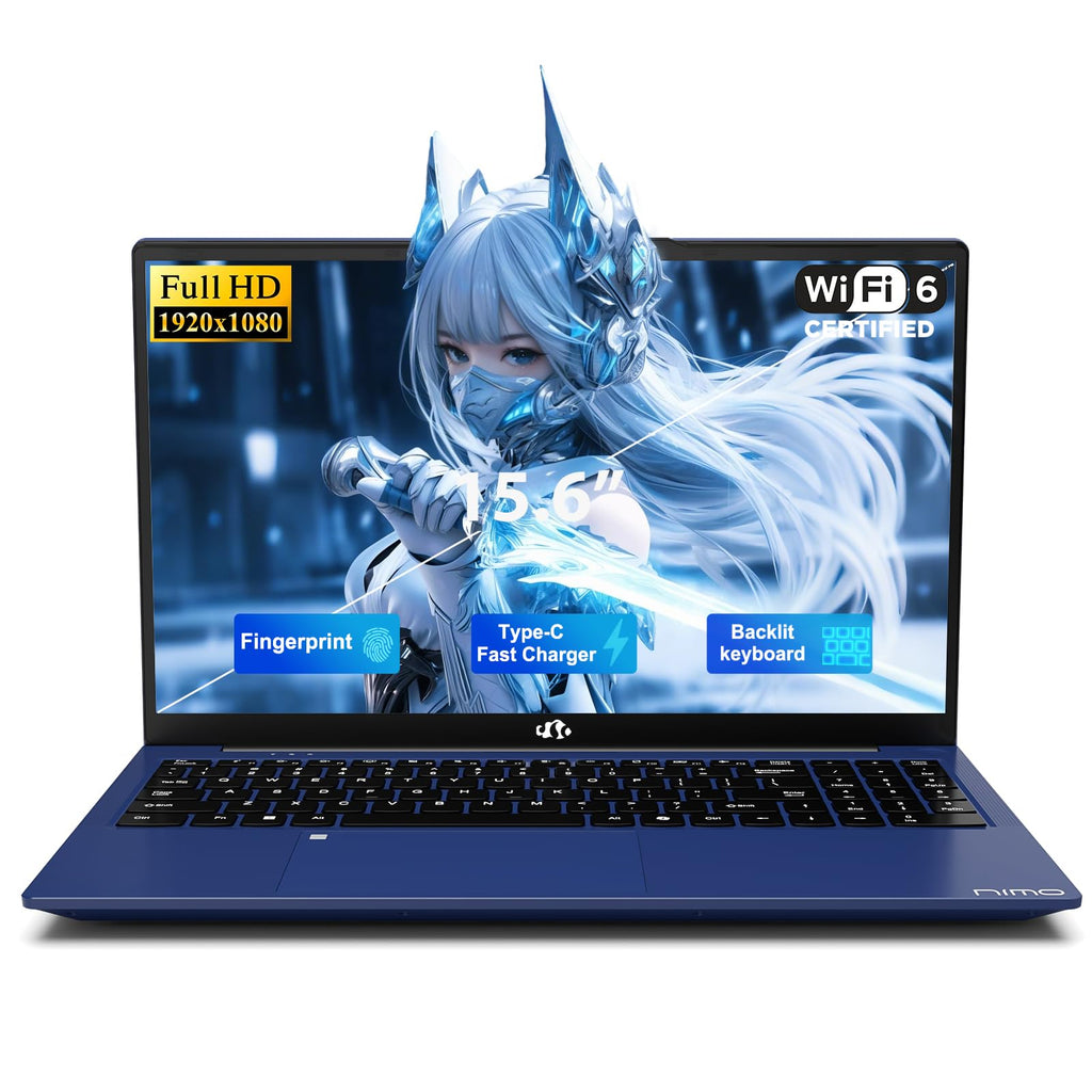 15.6" FHD Laptop, Intel 4 Cores, 8GB RAM, 256GB SSD S497165