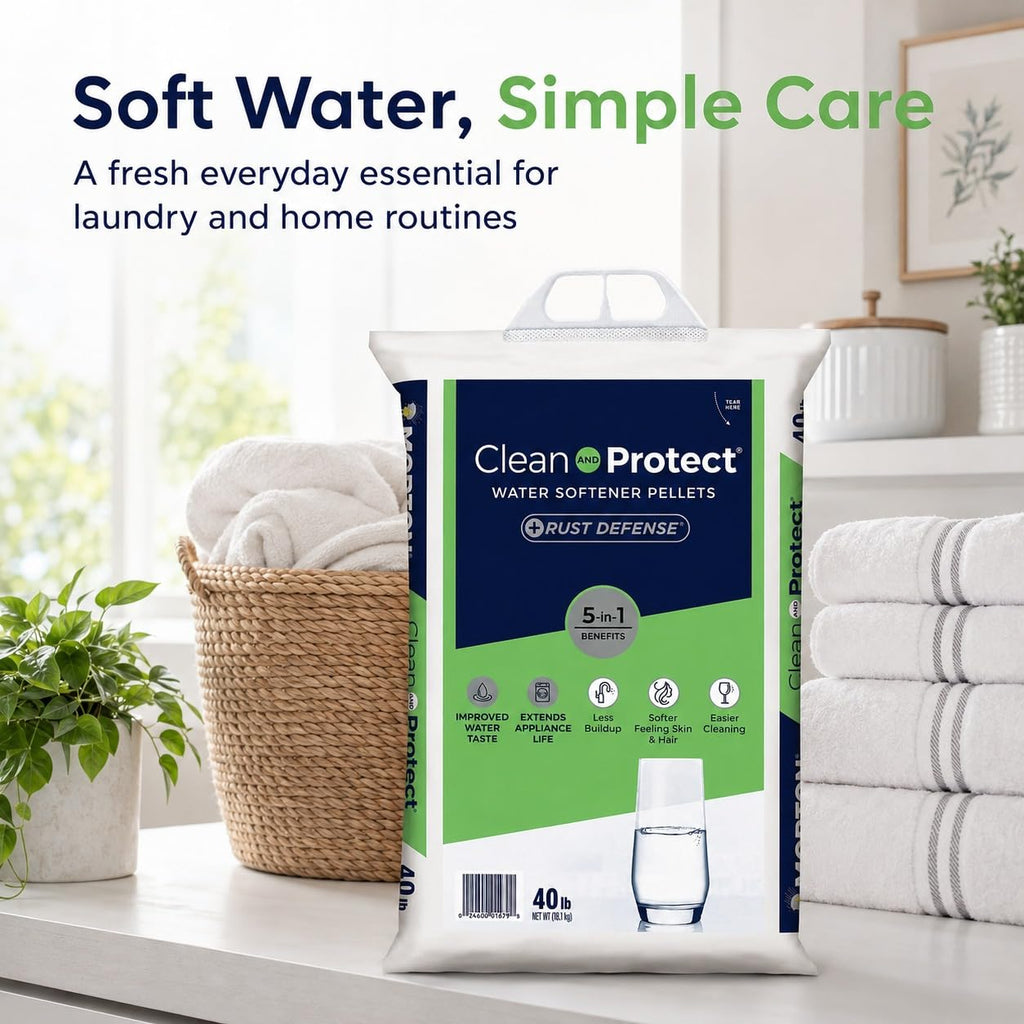 40 lb Water Softener Salt Pellets Pack of 2 Y483