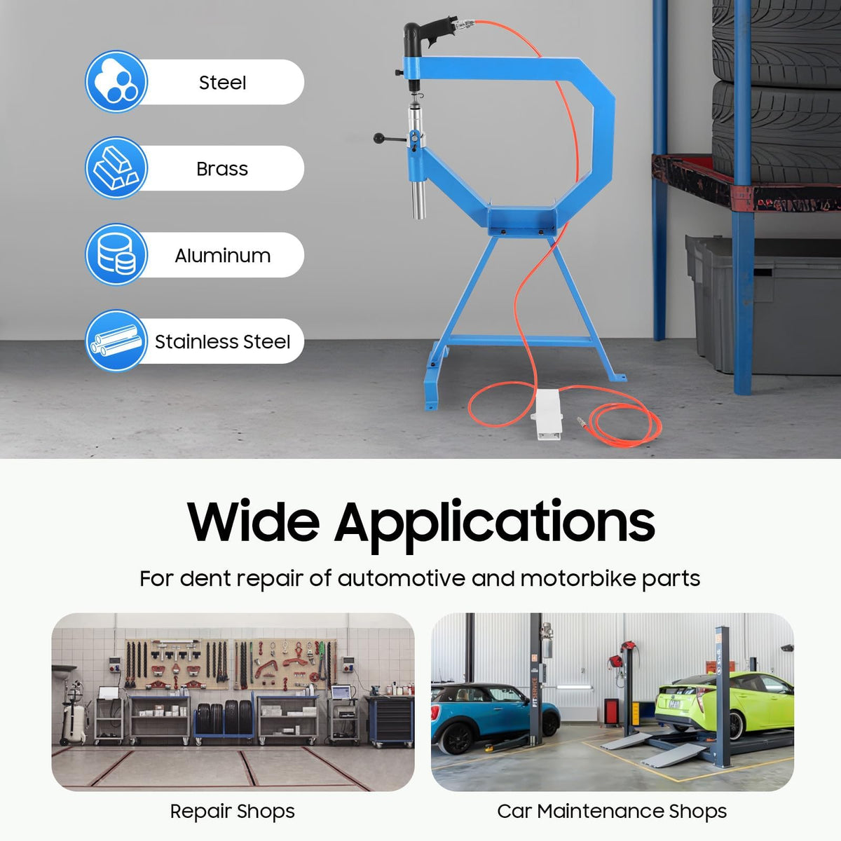 Pneumatic Planishing Hammer W278