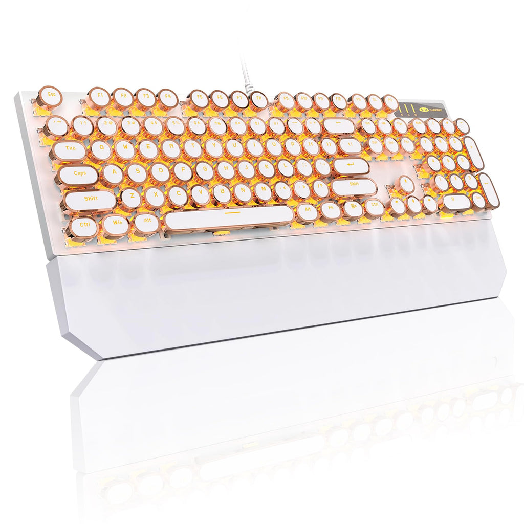 Wired Mechanical Gaming Keyboard with Magnetic Wrist Rest K4039