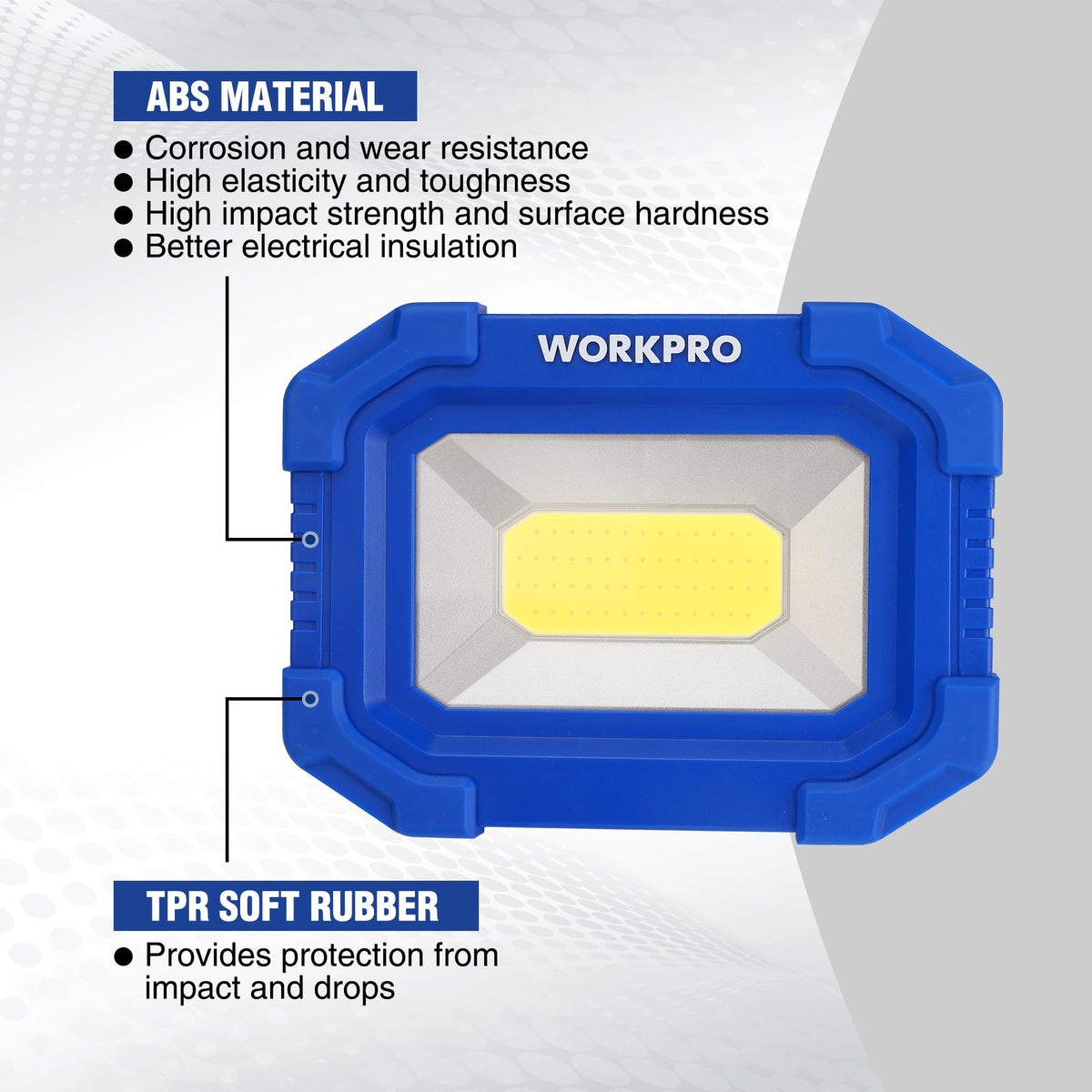 LED Rechargeable Magnetic Work Light 2000LM R286