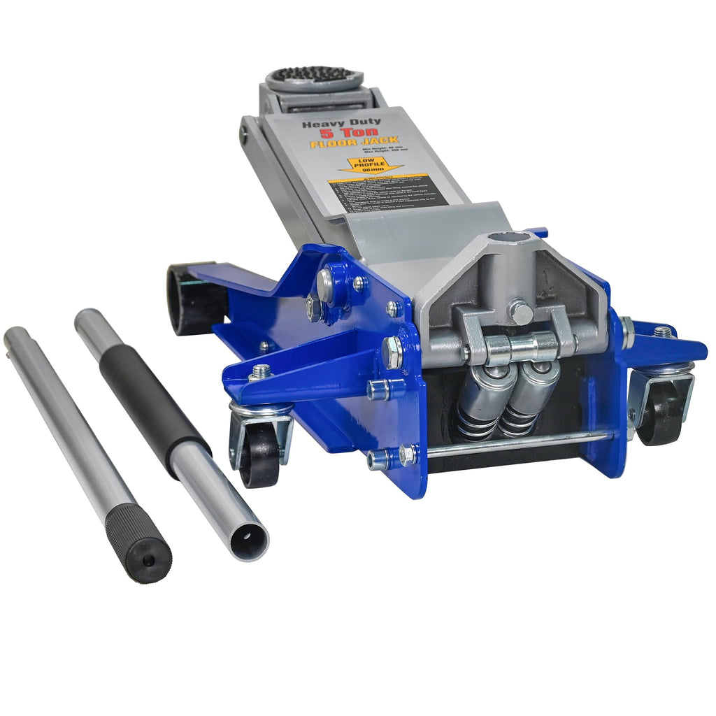 5Ton Low Profile Dual Piston Hydraulic Floor Jack F7199