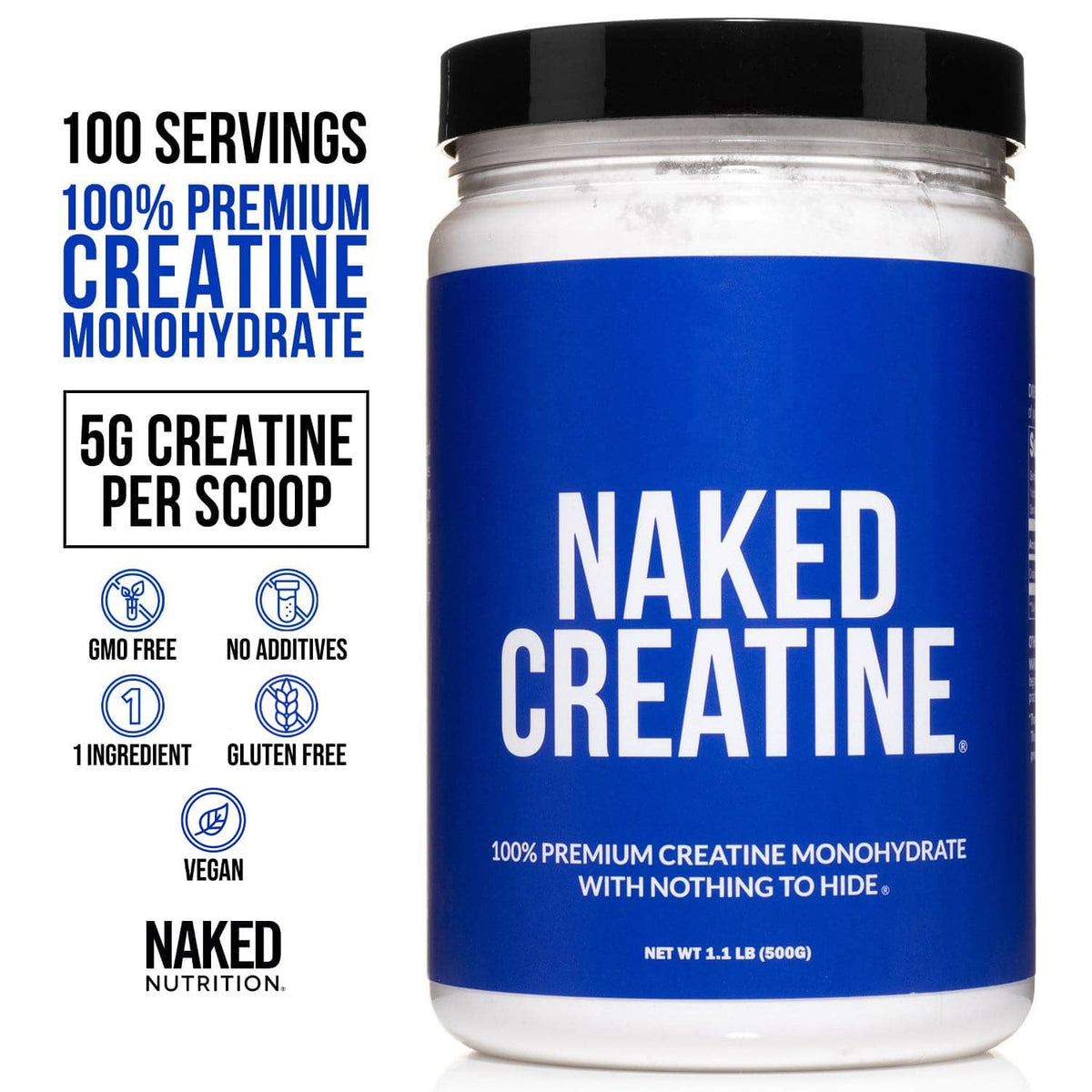 Pea Protein Isolate and Creatine Monohydrate Unflavored N306