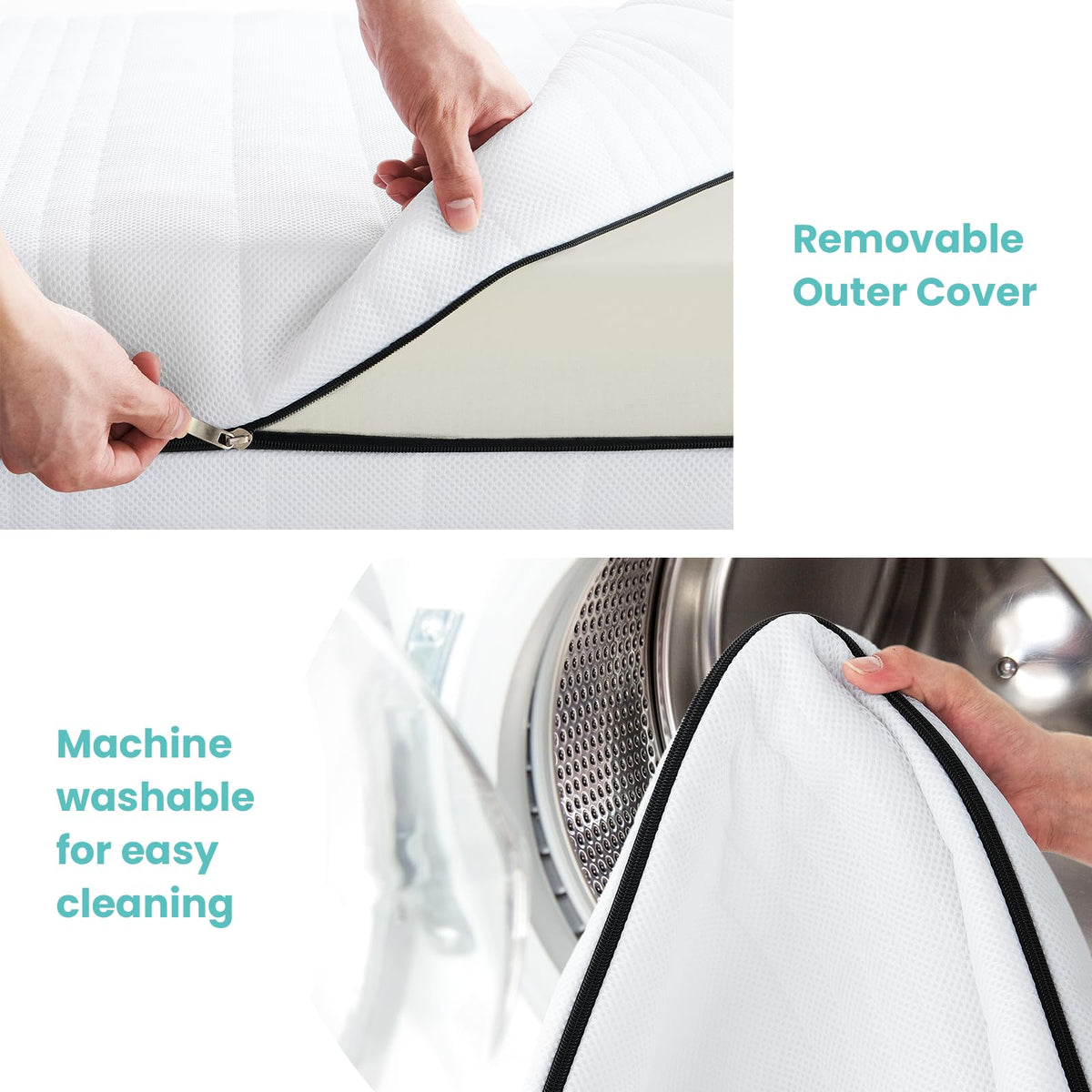 Breathable Dual Sided Memory Foam Crib Mattress B449