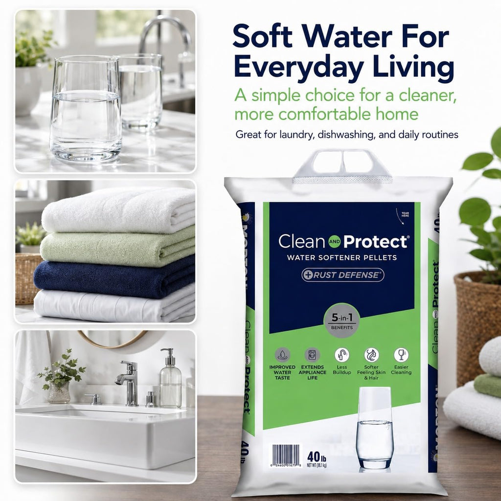 40 lb Water Softener Salt Pellets Pack of 2 Y483