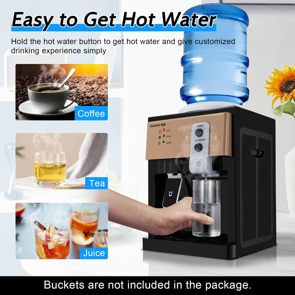 Top Loading Countertop Water Cooler Dispenser 3 Temp Z5885