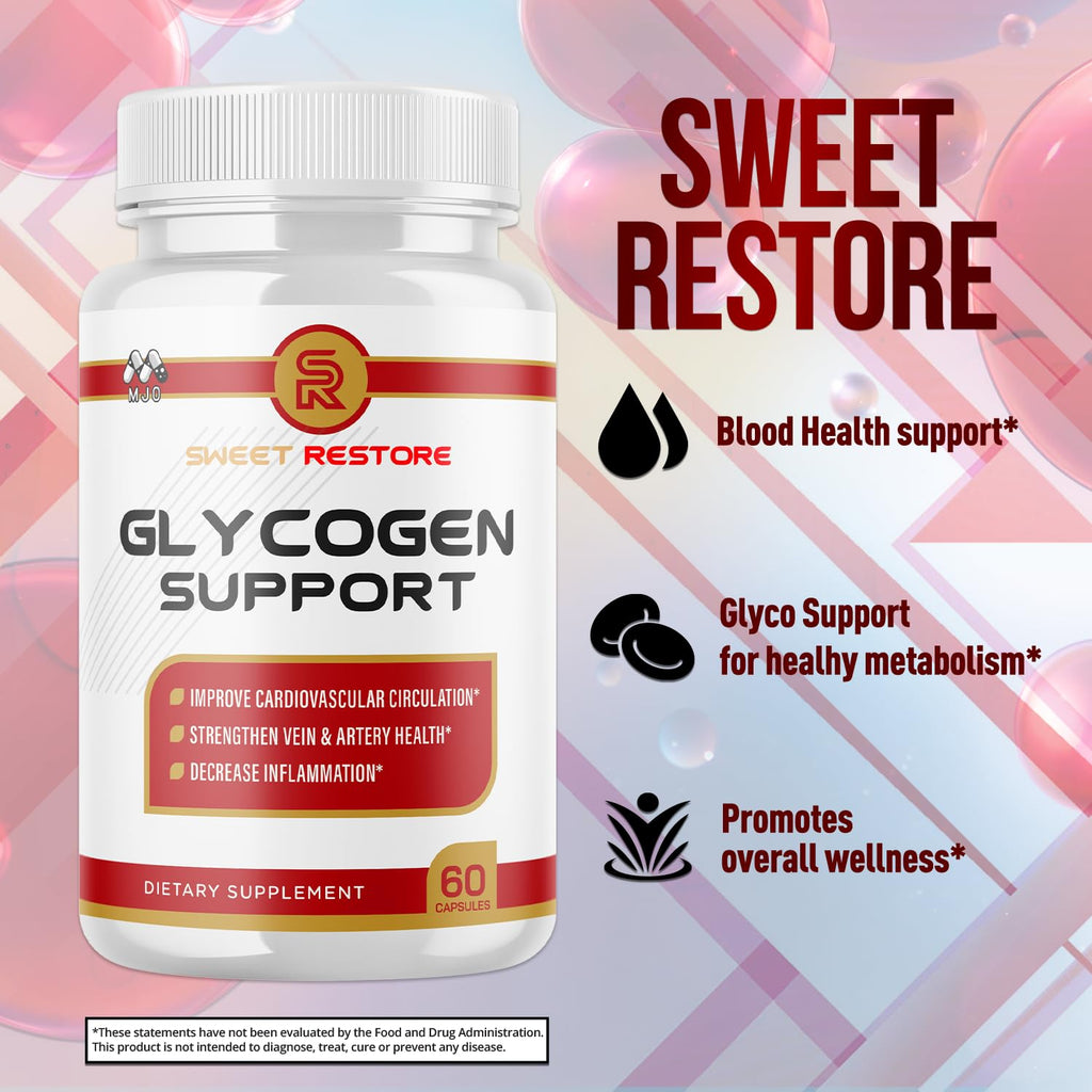 Glycogen Support Capsules W9134