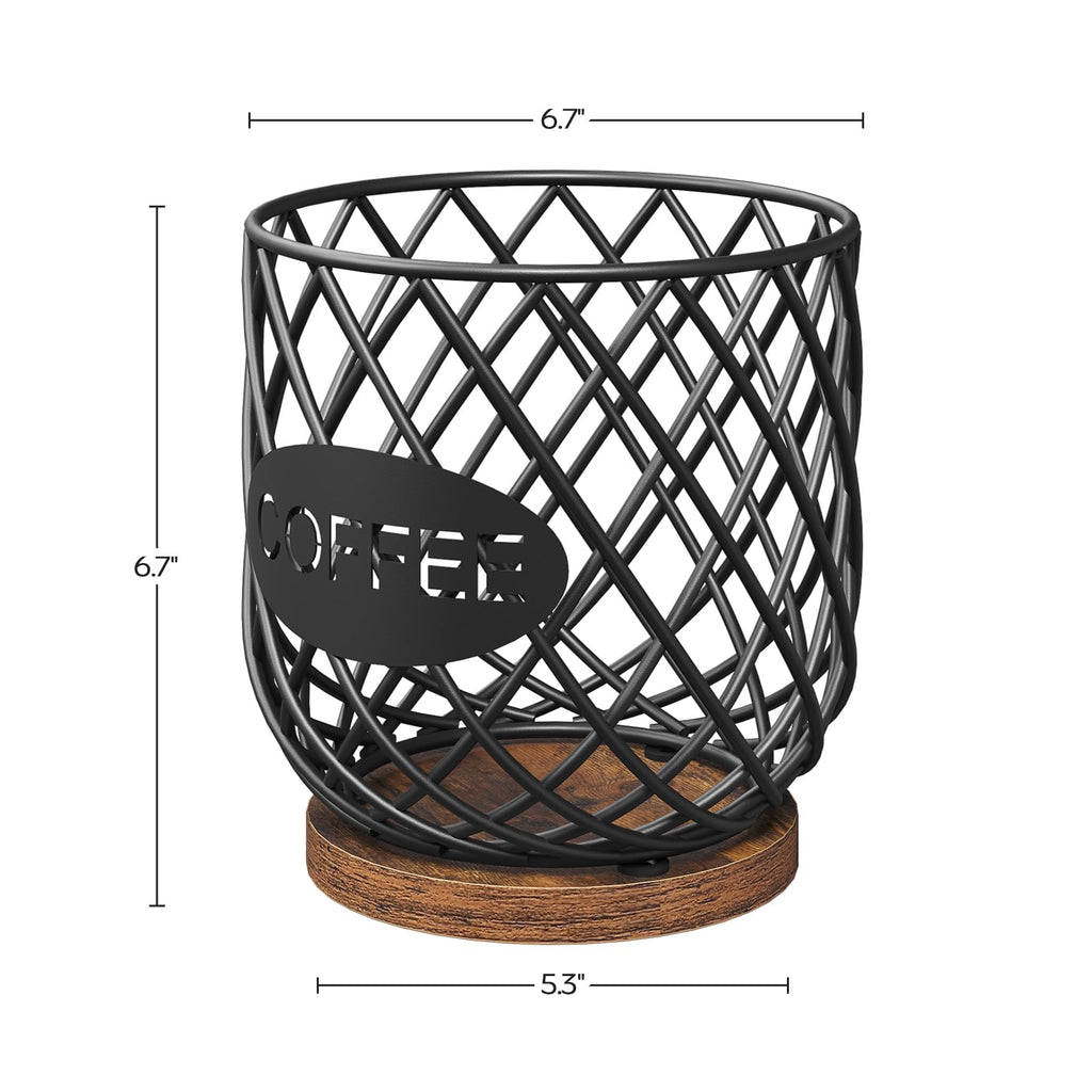Compatible with K Cup & Nespresso Vertuo Pods Coffee Pod Holder Organizer K304