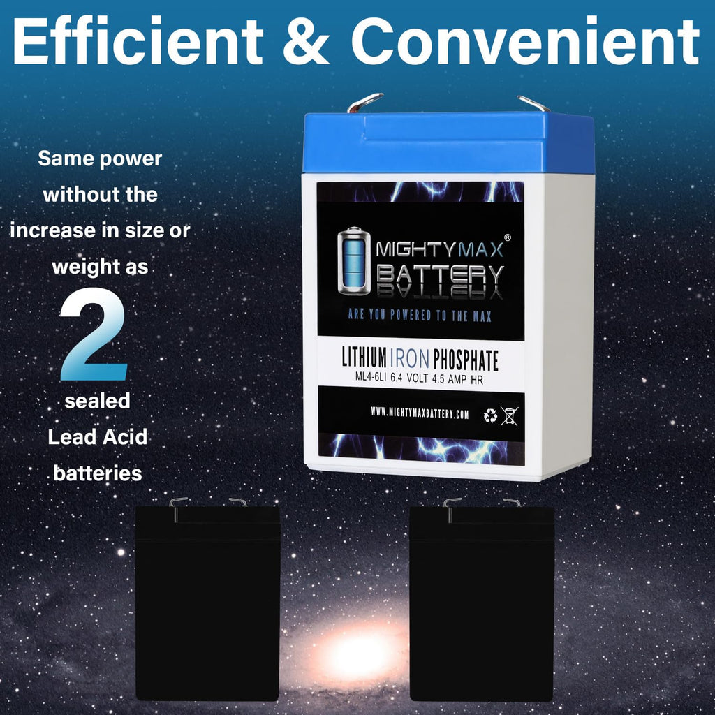 6V 4.5AH Lithium Replacement Battery A412693