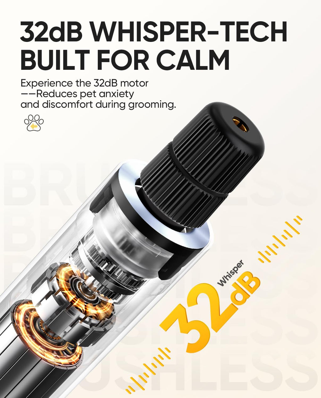 Quiet Dog Nail Grinder T9306