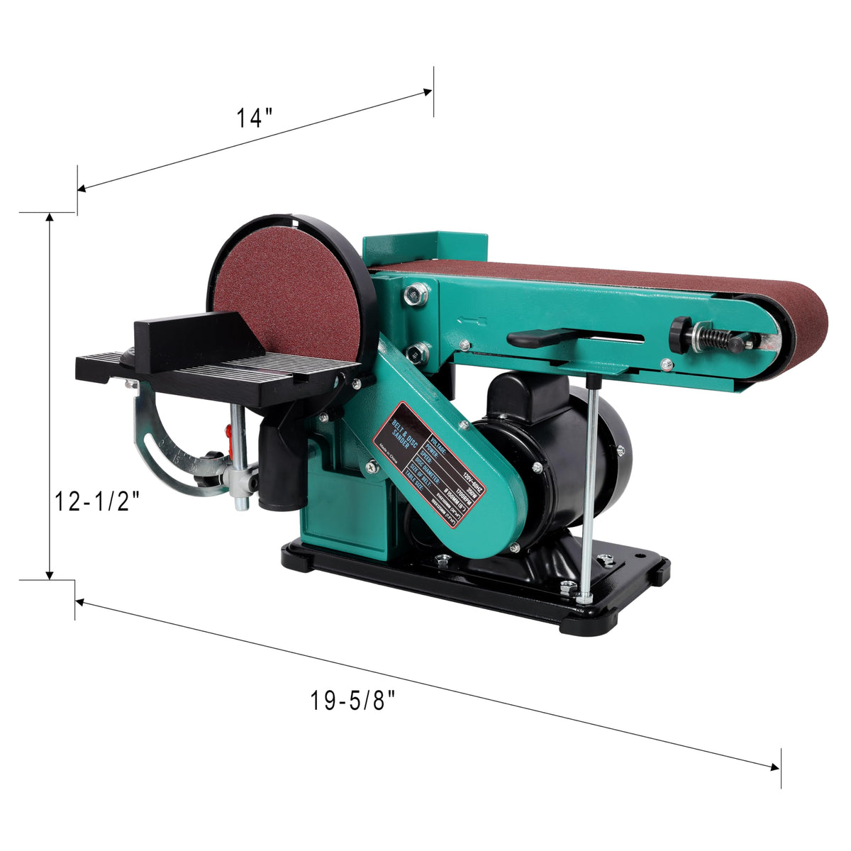 4" x 36" Belt Sander with 6" Disc J3355