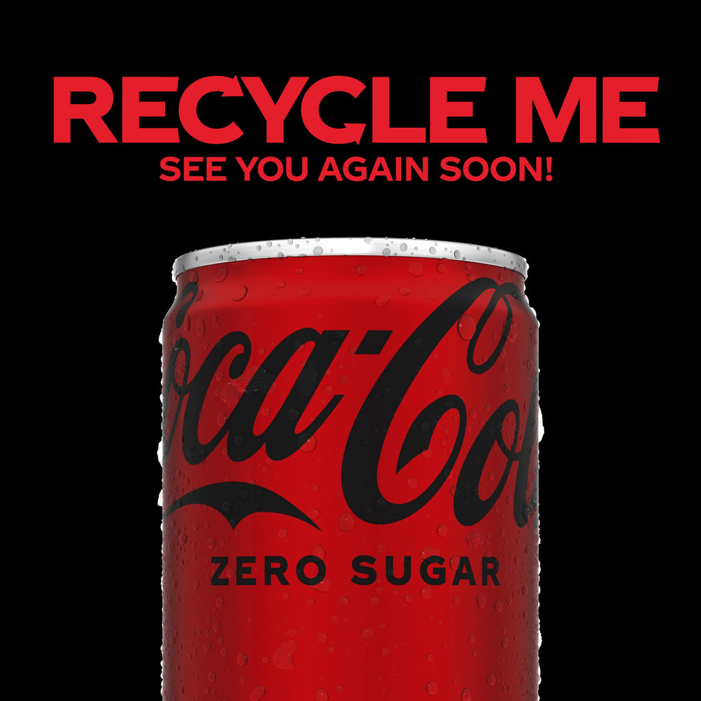 Coke Zero Sugar Mini-Can 7.5 fl oz 12 Pack Y890