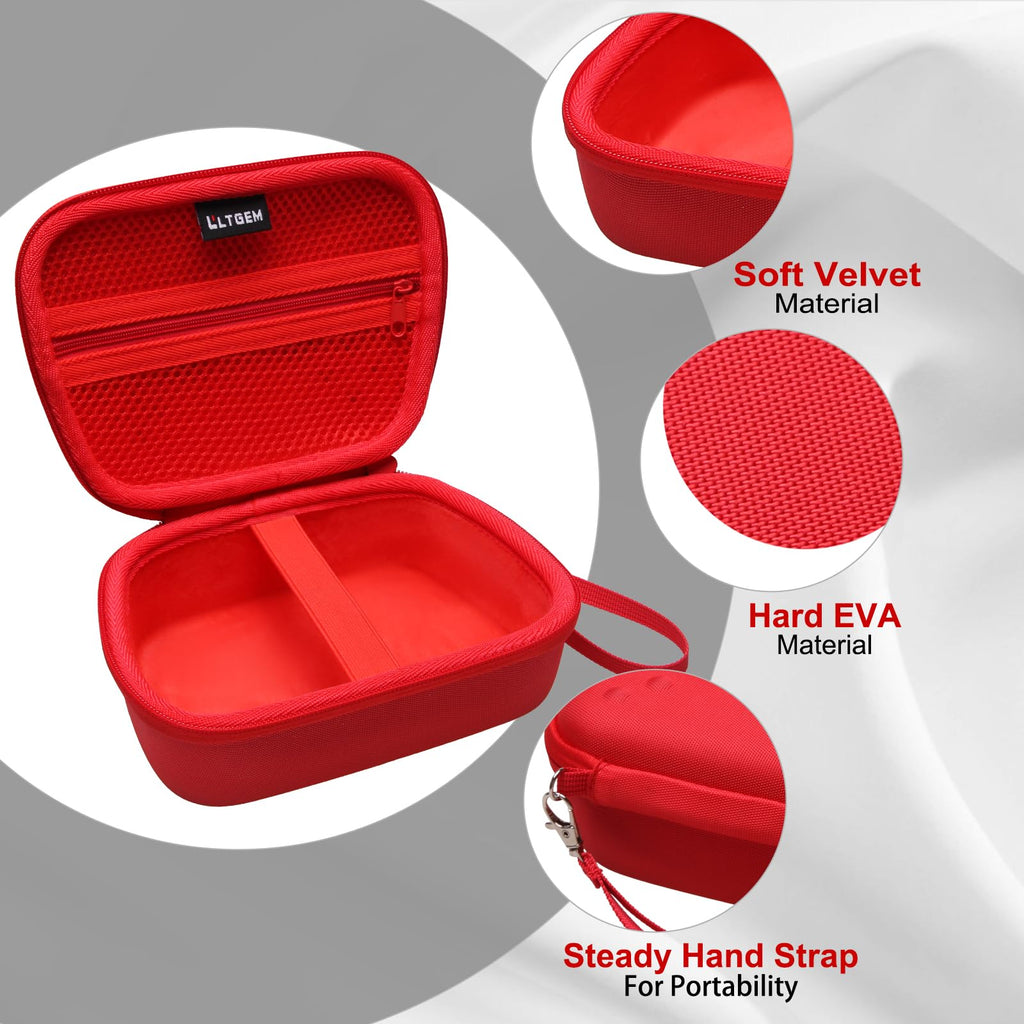 Black Red Gaming Console Case and Controller Case P8933