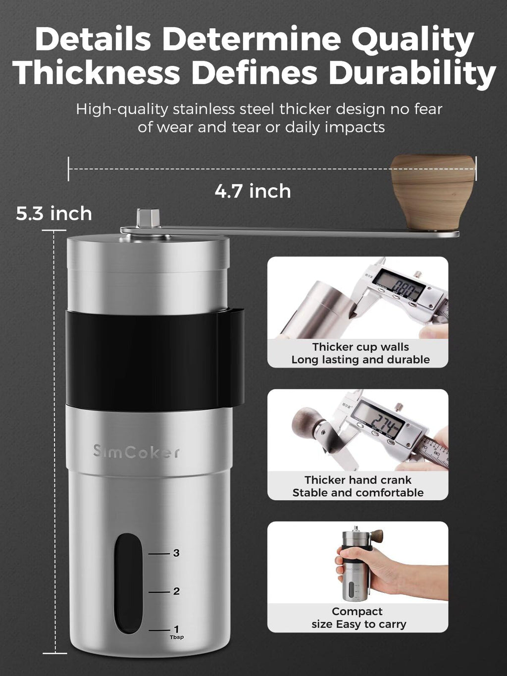 Manual Coffee Grinder D19042