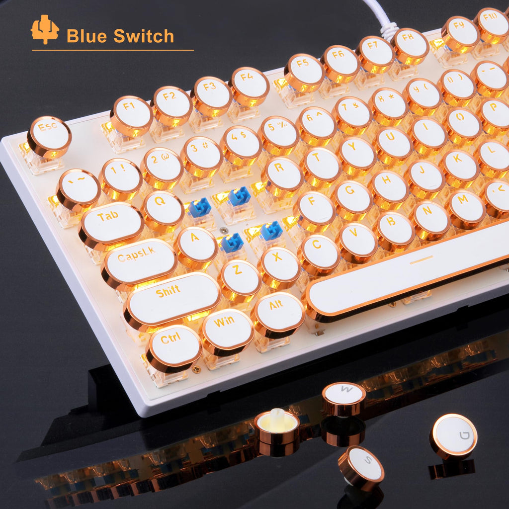 Wired Mechanical Gaming Keyboard with Magnetic Wrist Rest K4039