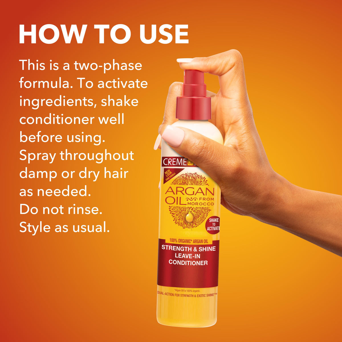 Argan Oil Leave In Conditioner, 8.45 fl oz J2359