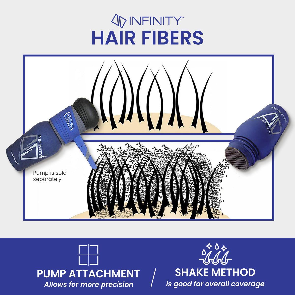 White Hair Fiber Powder 30g U9102