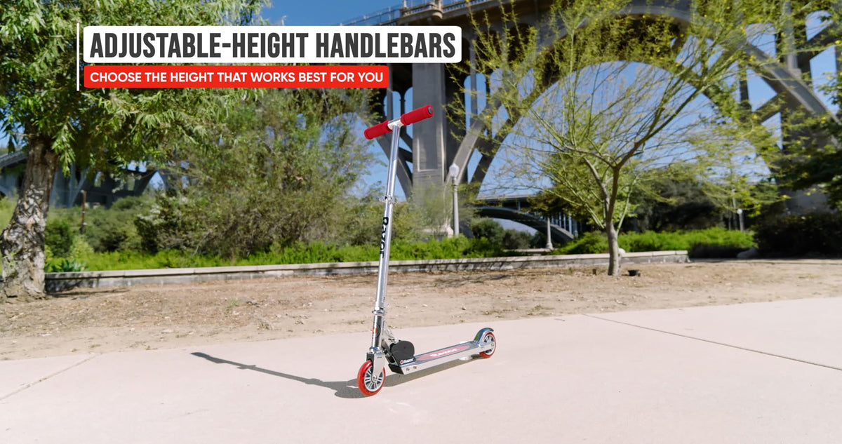 Kick Scooter for Kids - Lightweight, Foldable, Aluminum Frame, Adjustable Handlebars E924602
