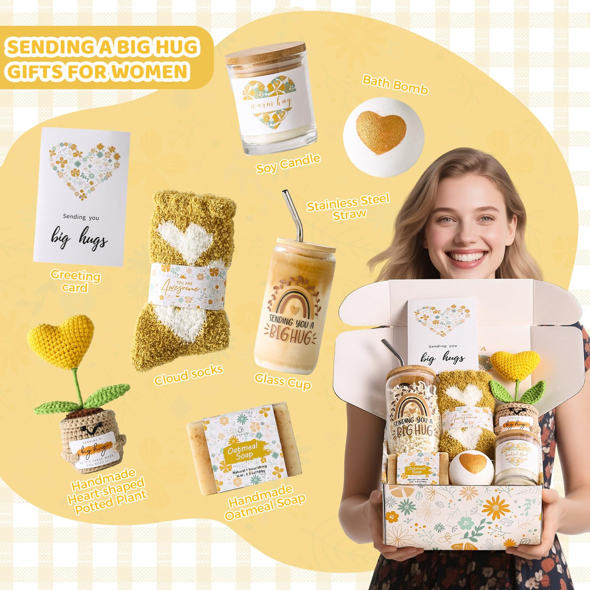Get Well Soon Gift Baskets for Women J58672