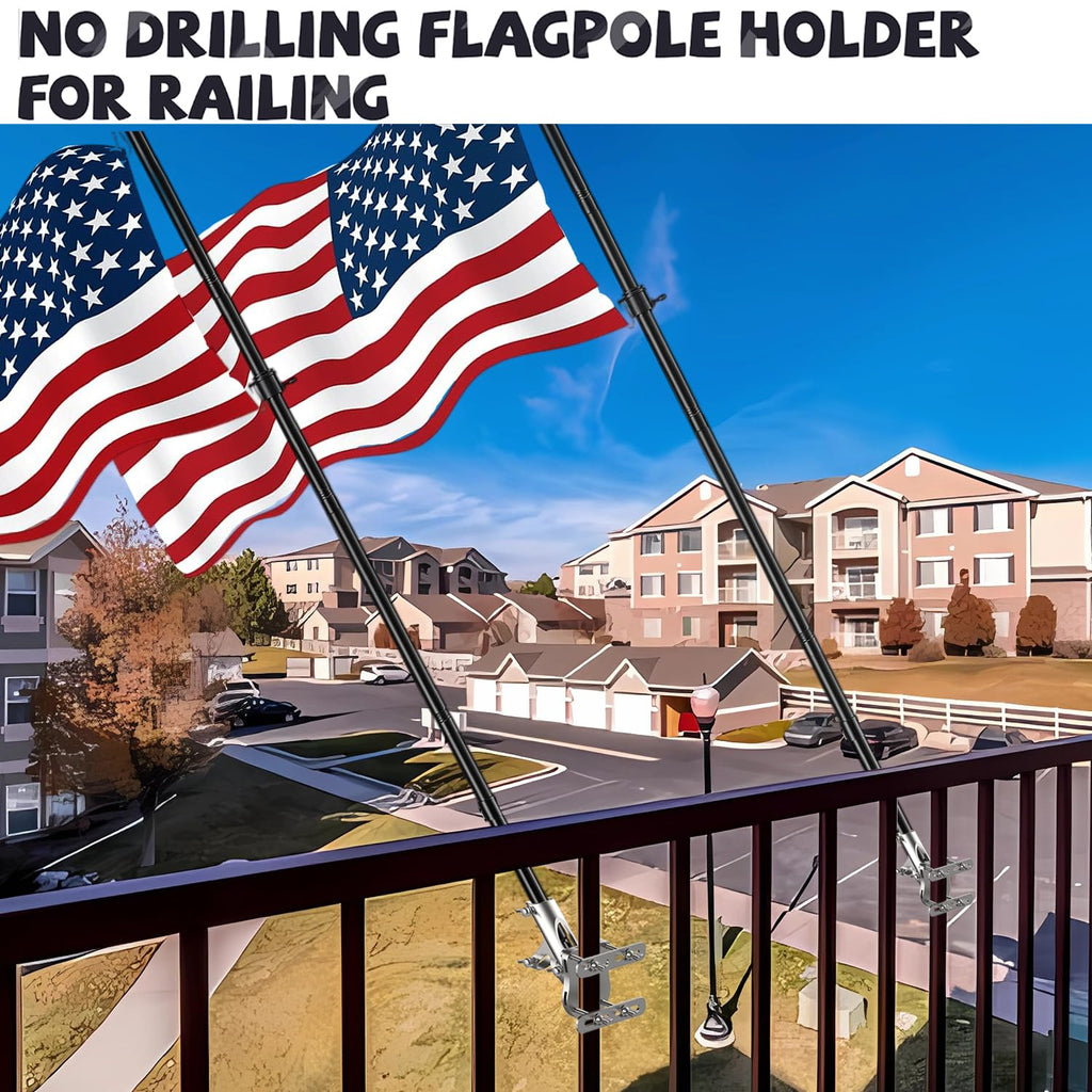 Aluminum Flag Pole Bracket for 1" Diameter Flagpole M996135