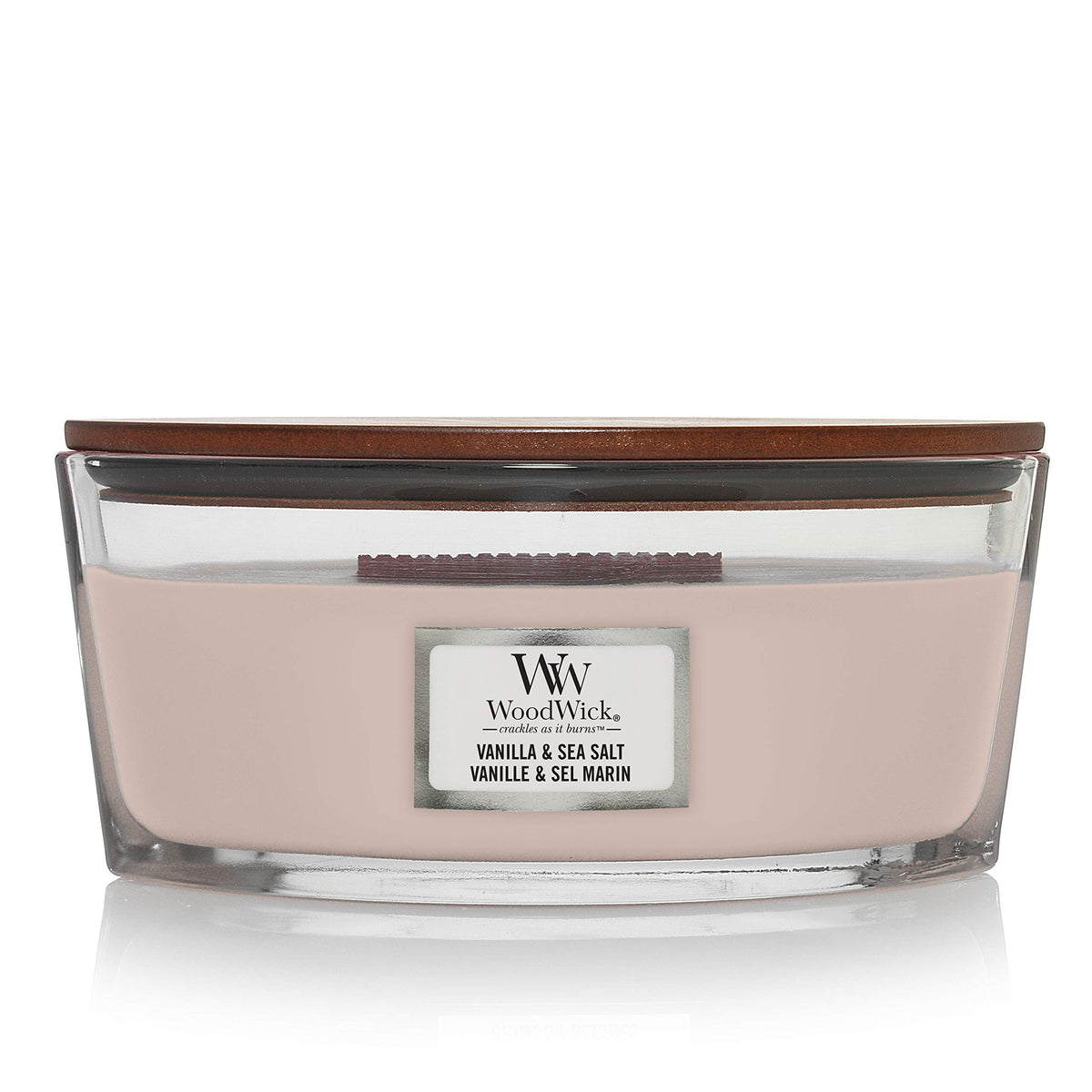 Scented Candle, Vanilla & Sea Salt, 16oz E51554