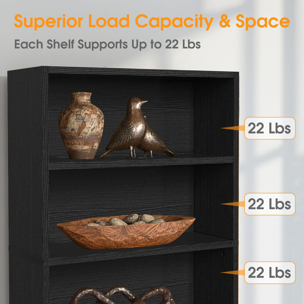 6 Shelf Bookcase S126
