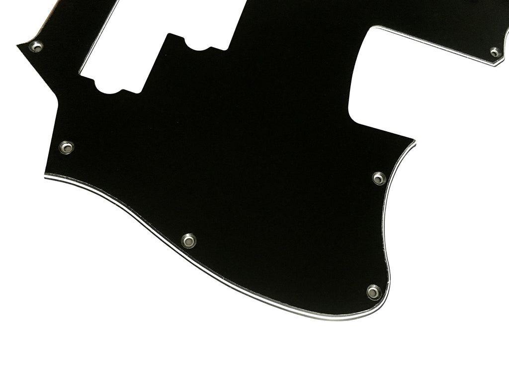 Custom Guitar Pickguard 3 Ply Black A641479