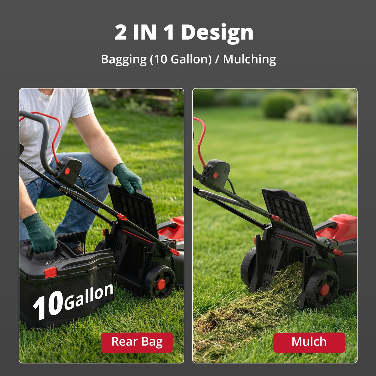 14-Inch Electric Corded Push Mower Q289100