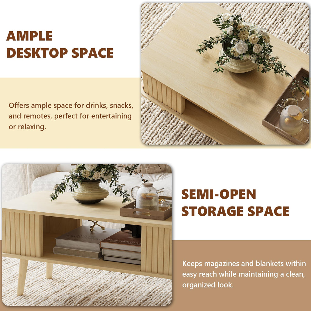 Coffee Table with Storage Z67340