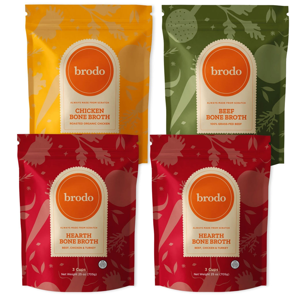 Bone Broth Variety Pack 4 x 25 oz S845