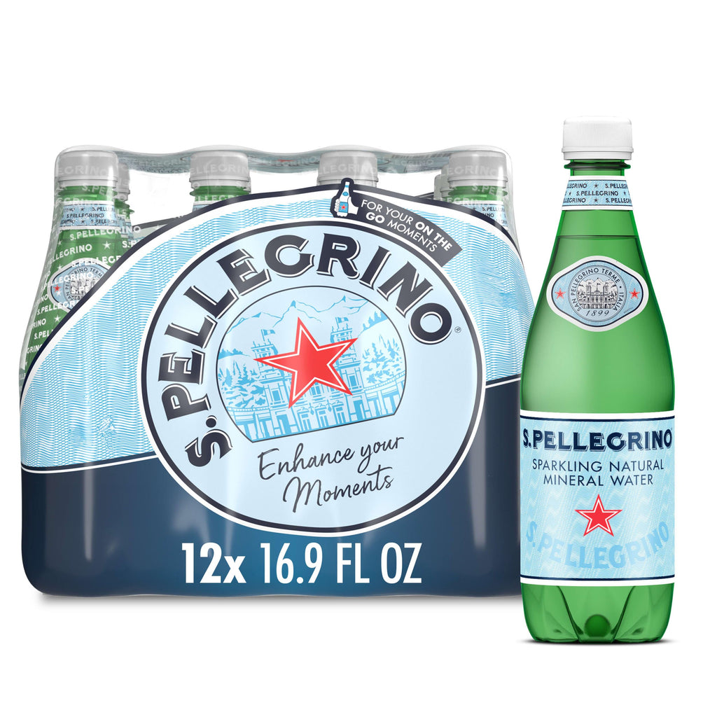 Sparkling Natural Mineral Water 16.9 Fl Oz Pack of 12 Z1349