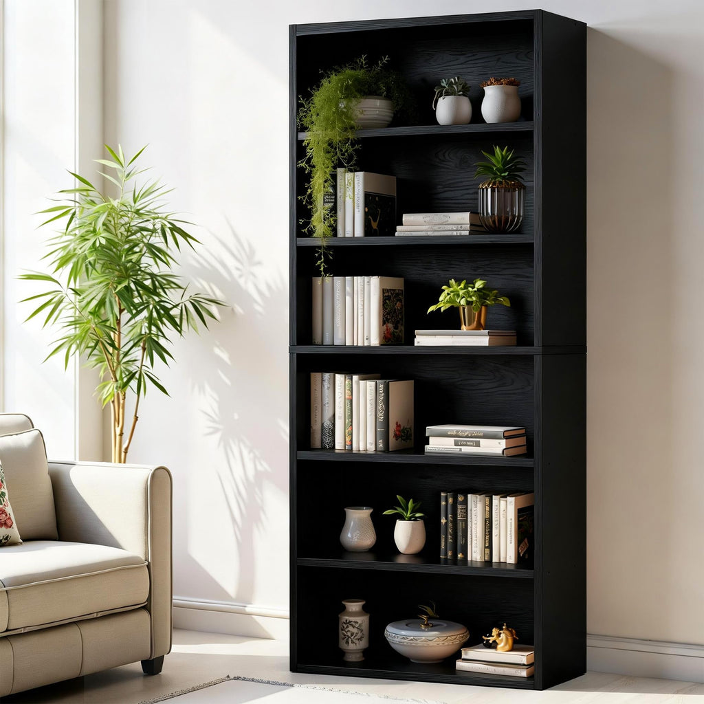 6 Shelf Bookcase S126