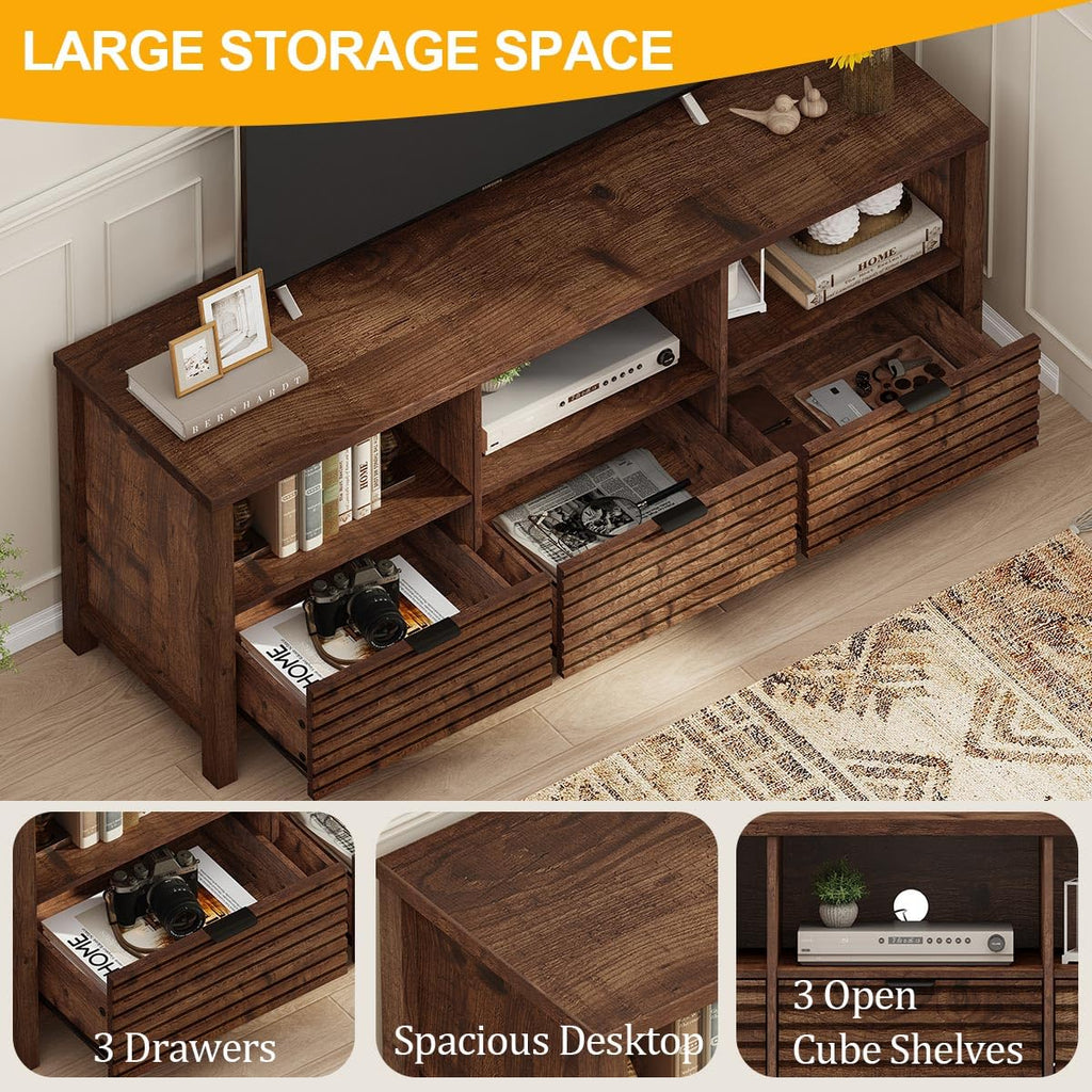 Oak TV Stand S78704