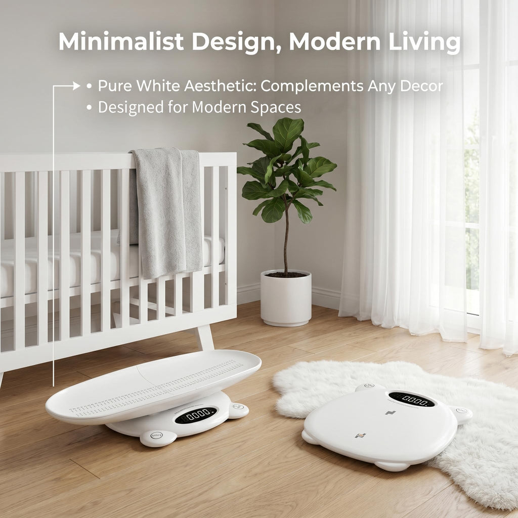 White Digital Baby Scale U5776