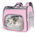 Airline Approved Cat Soft-Sided Carrier Backpack Up to 12 lbs Pink X20287