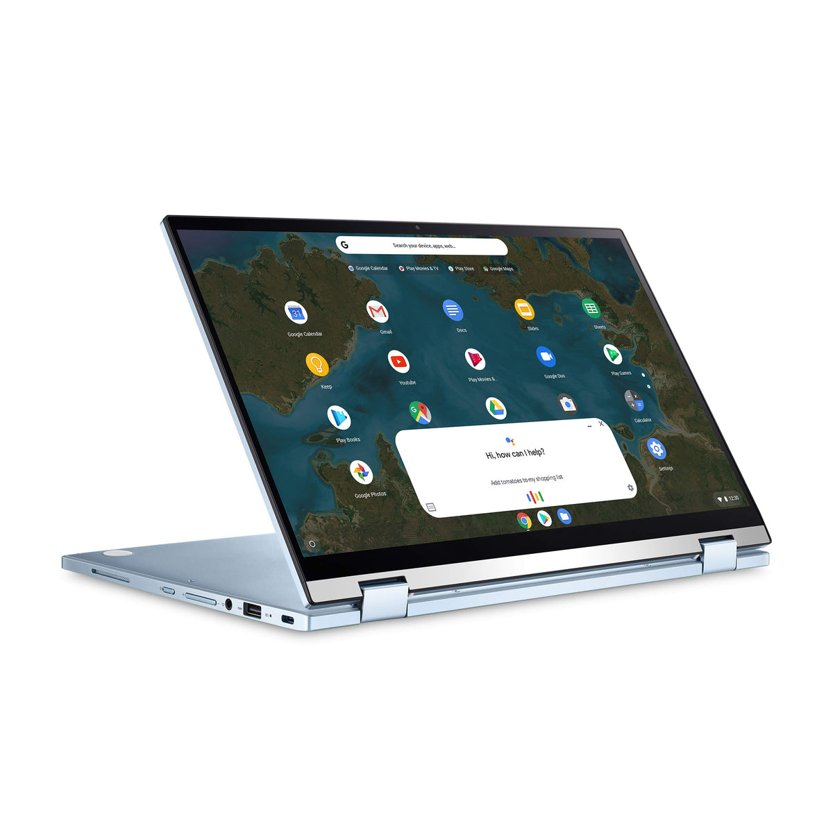 2 in 1 Laptop, 14" Touchscreen FHD, Intel Core m3, 8GB RAM, 64GB eMMC, Silver B1206