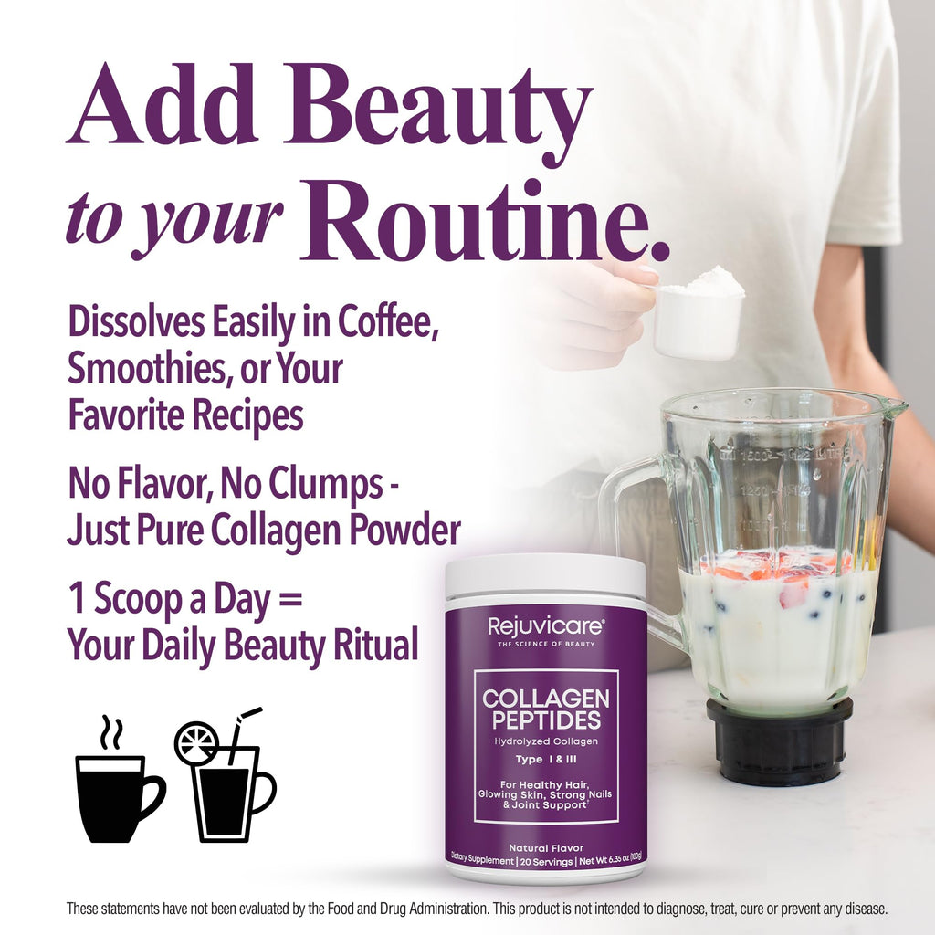 Collagen Peptides Powder Unflavored 20 Servings A9849