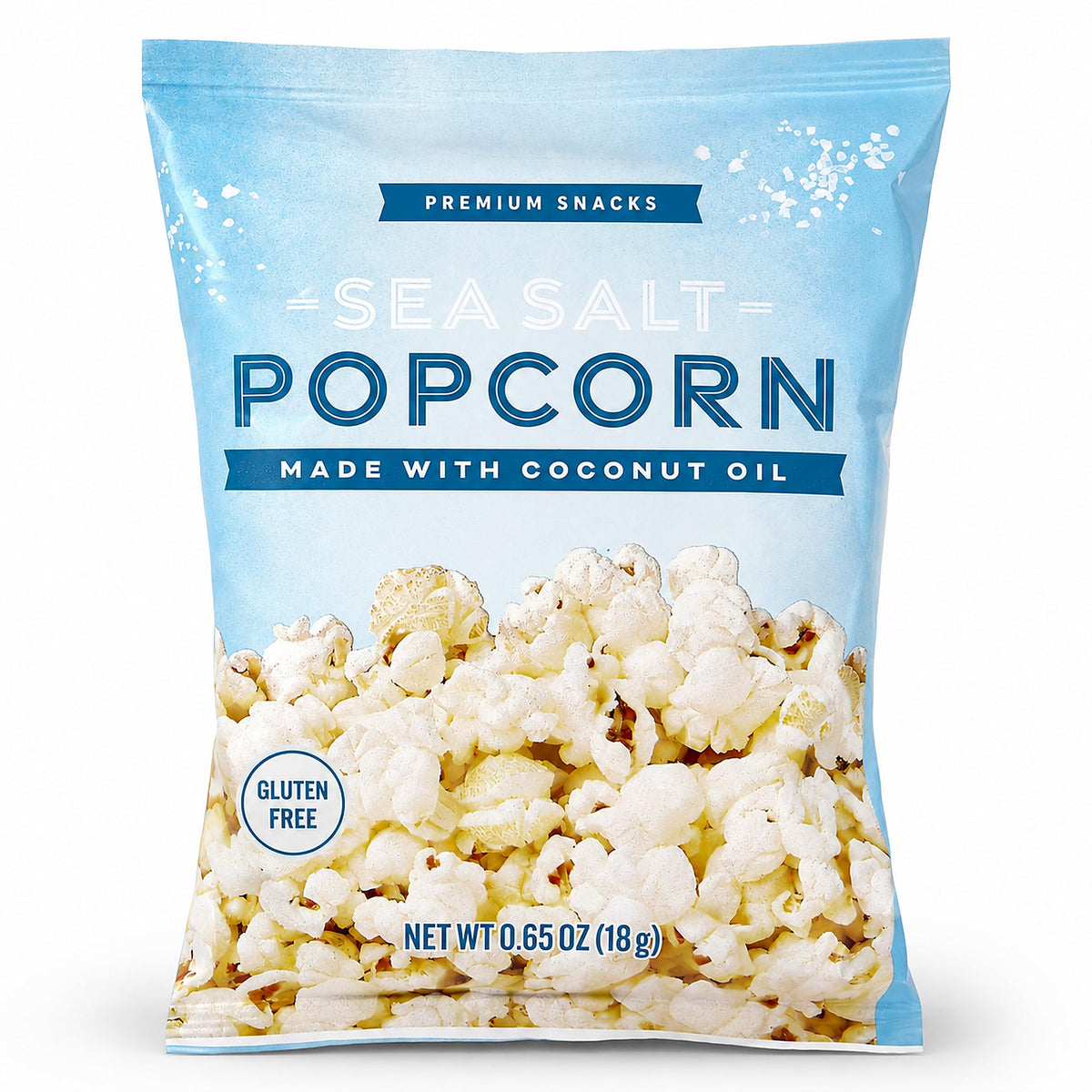Sea Salt Popcorn with Coconut Oil J73278