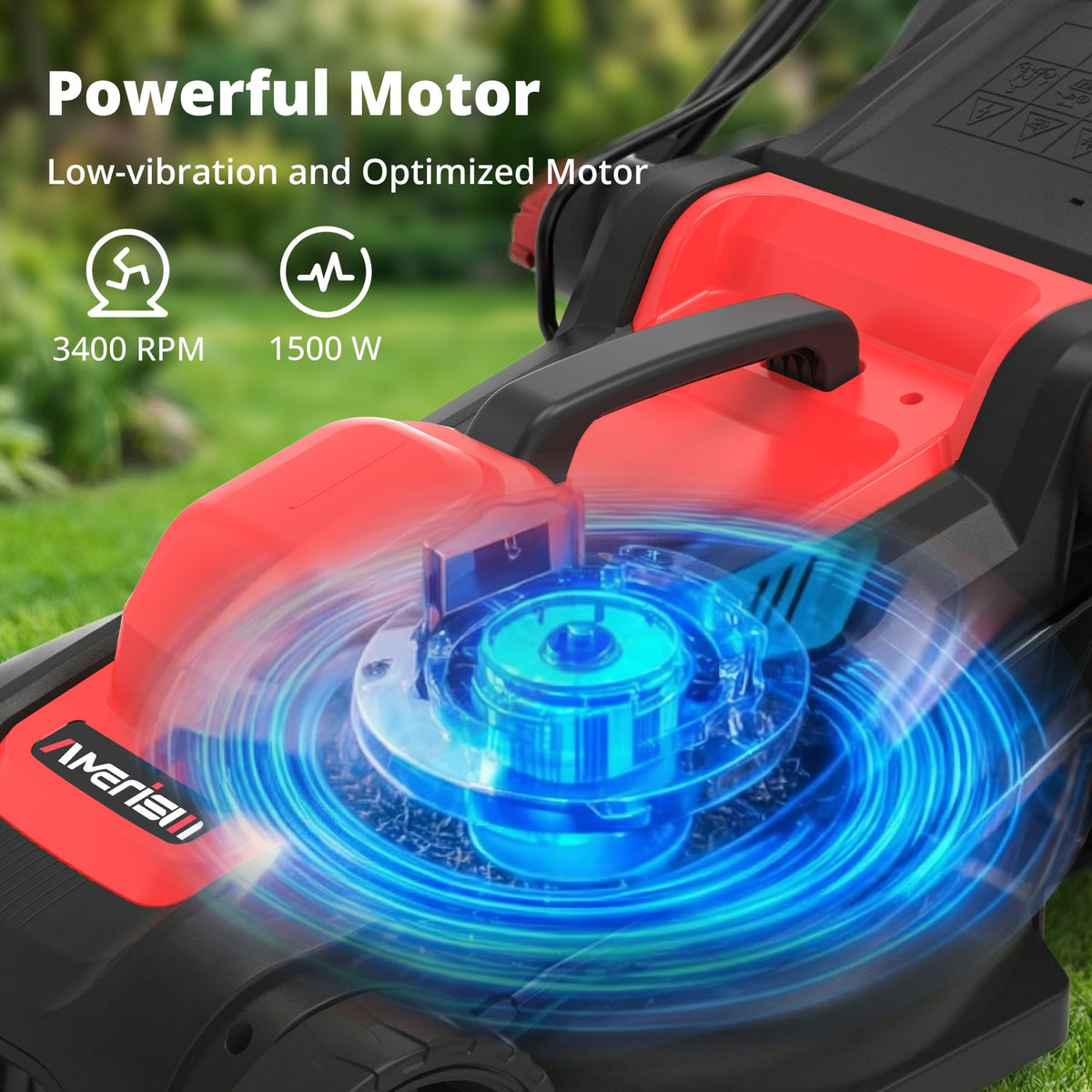 14-Inch Electric Corded Push Mower Q289100