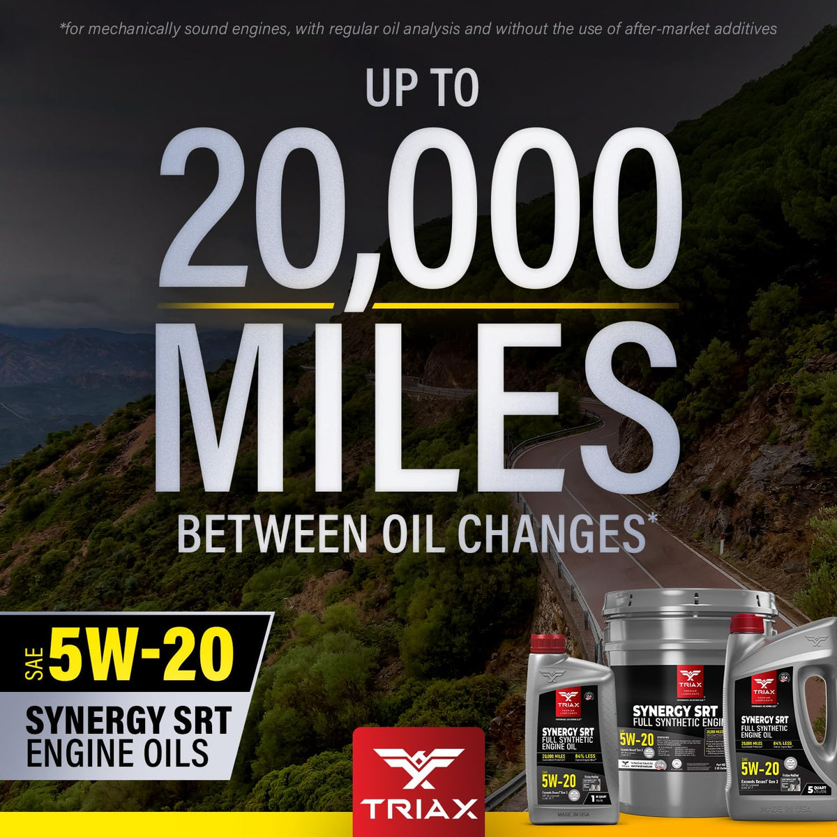 5W-20 Full Synthetic Engine Oil 5 Quart P440