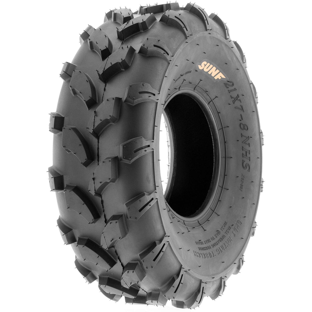 Set of 4 Off-Road ATV Tires 18x7-8 Front & 18x9.5-8 Rear 6 Ply Tubeless Z496092