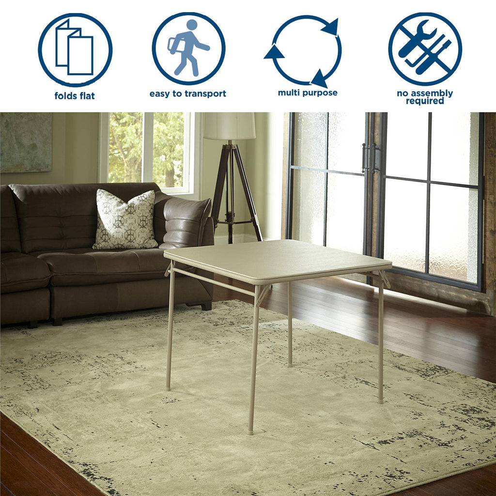 34" Square Folding Card Table D1122