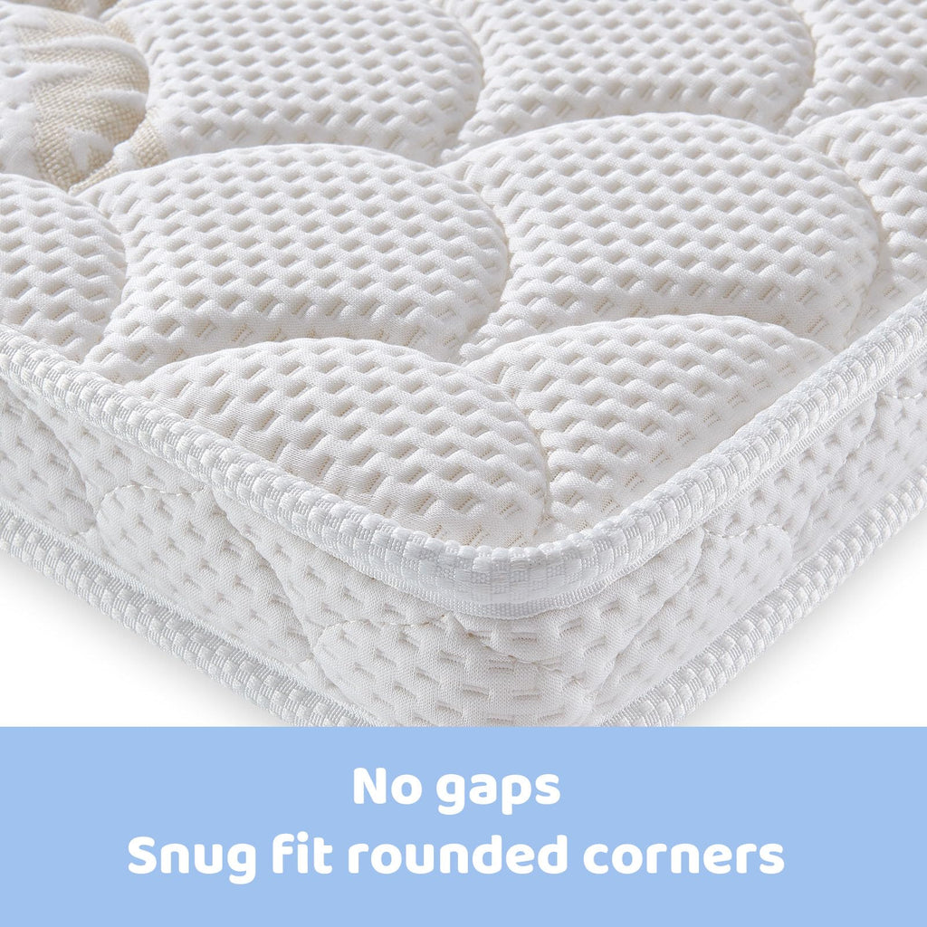 Mini Crib Mattress 38x24x4 Inch Dual Sided Firm Support Comfort Foam A92854